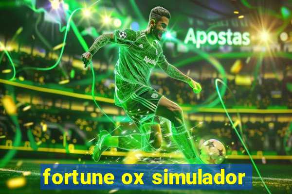 fortune ox simulador